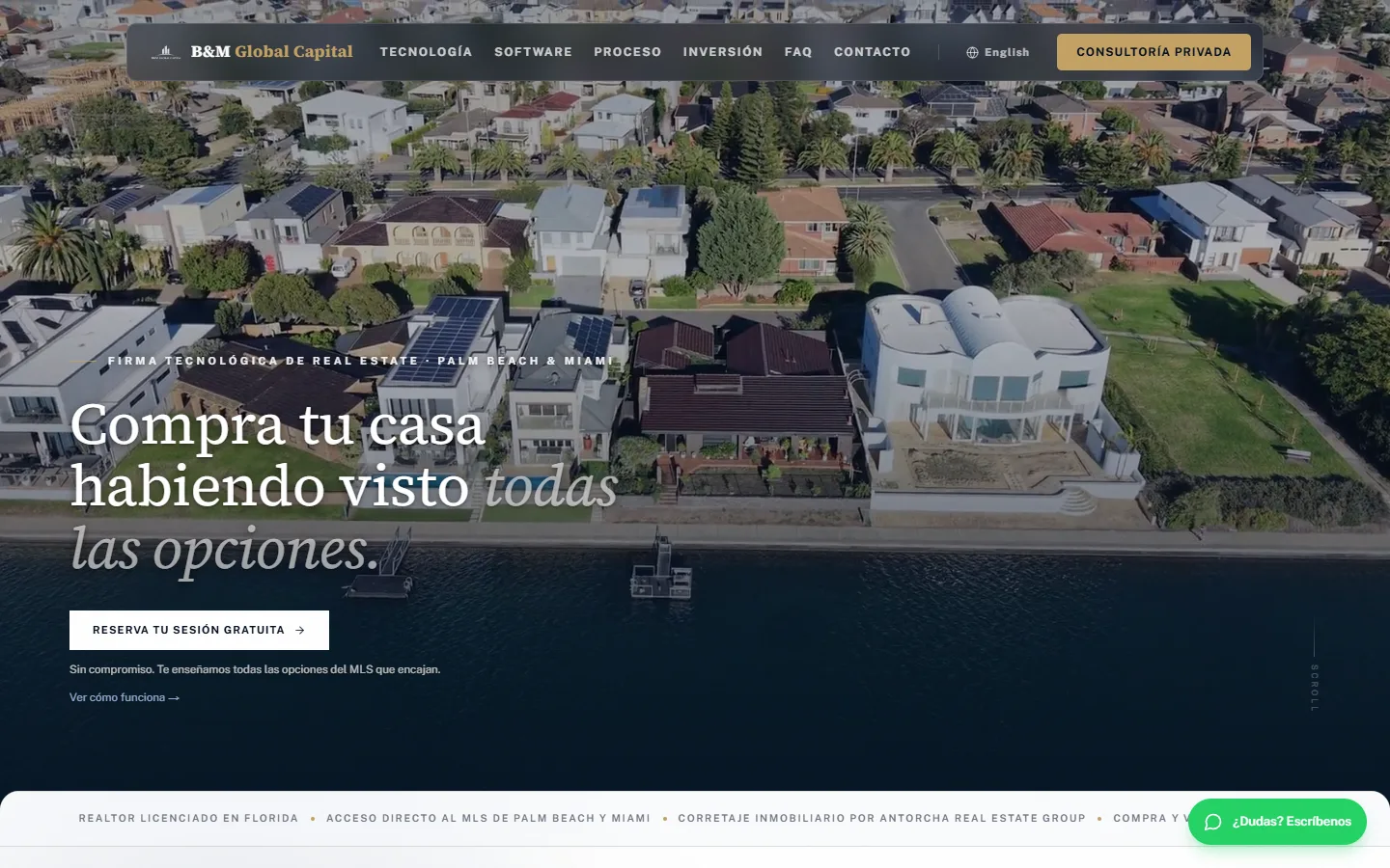 B&M Global Capital corporate website